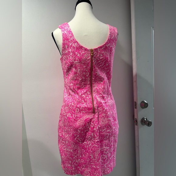 Lilly Pulitzer Vibrant Pink Floral Mini Dress - Picture 9 of 9